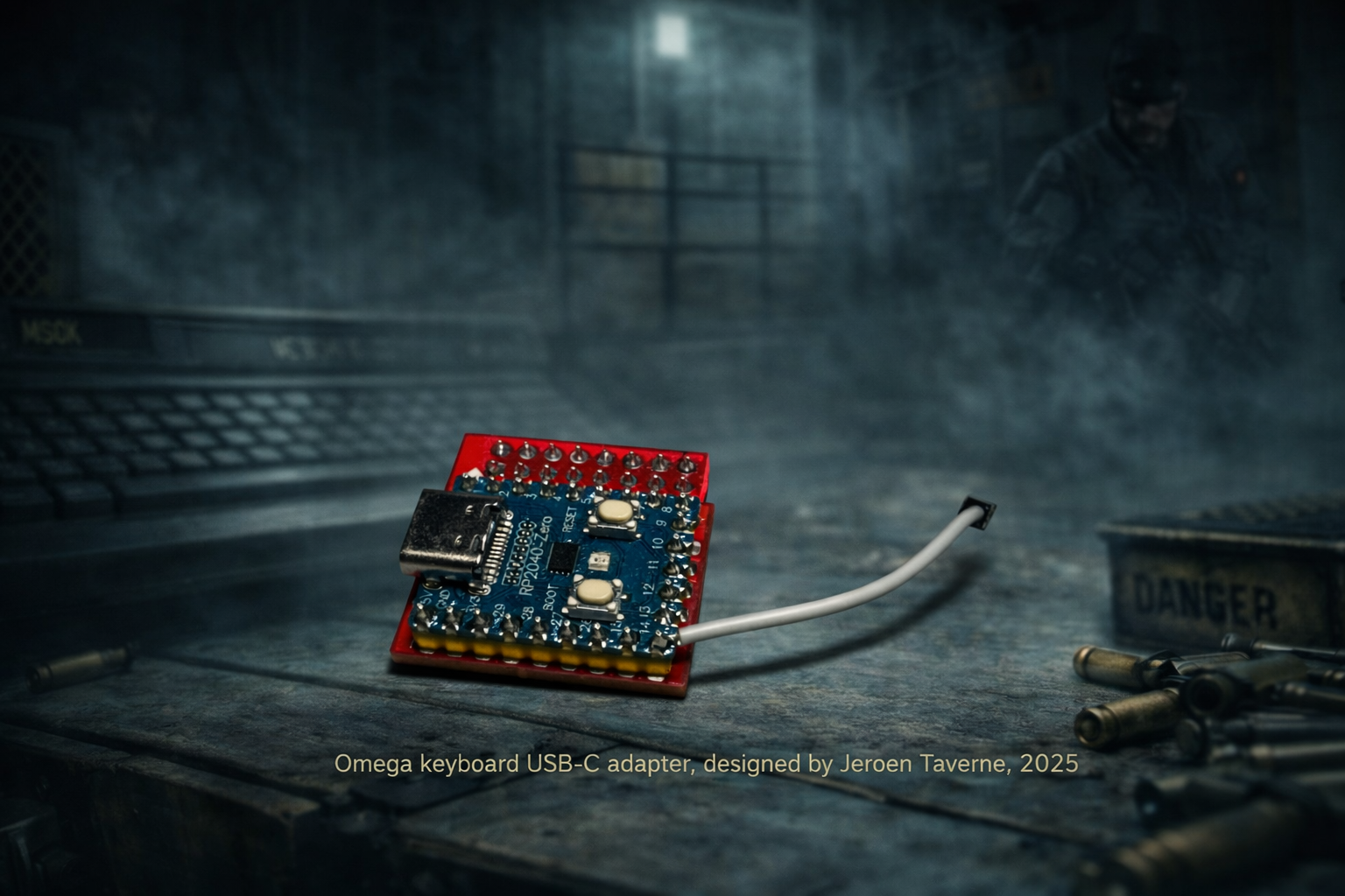 Omega USB-C keyboard adapter