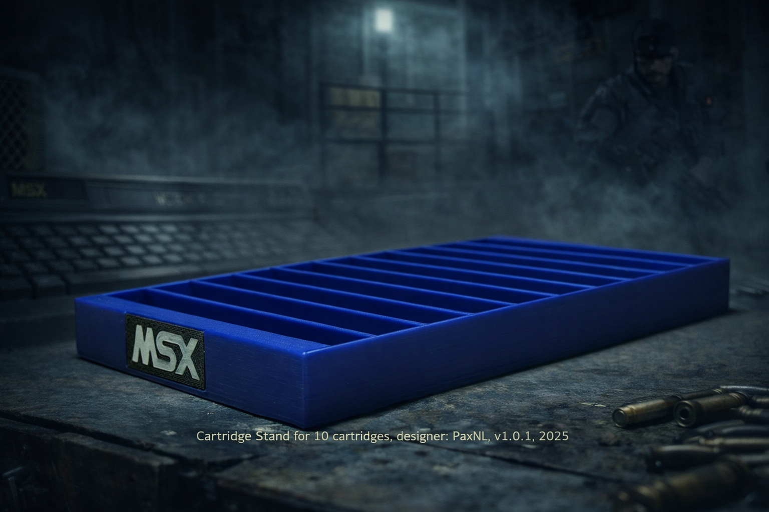 Cartridge stand for 10 cartridges