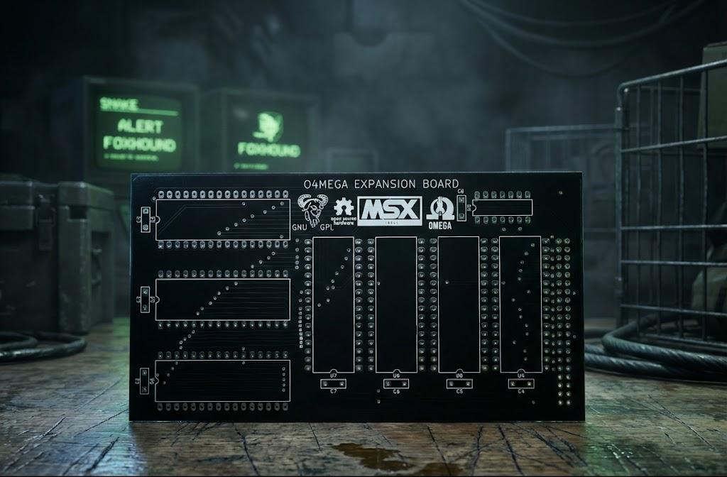 O4mega Memory Expansion PCB