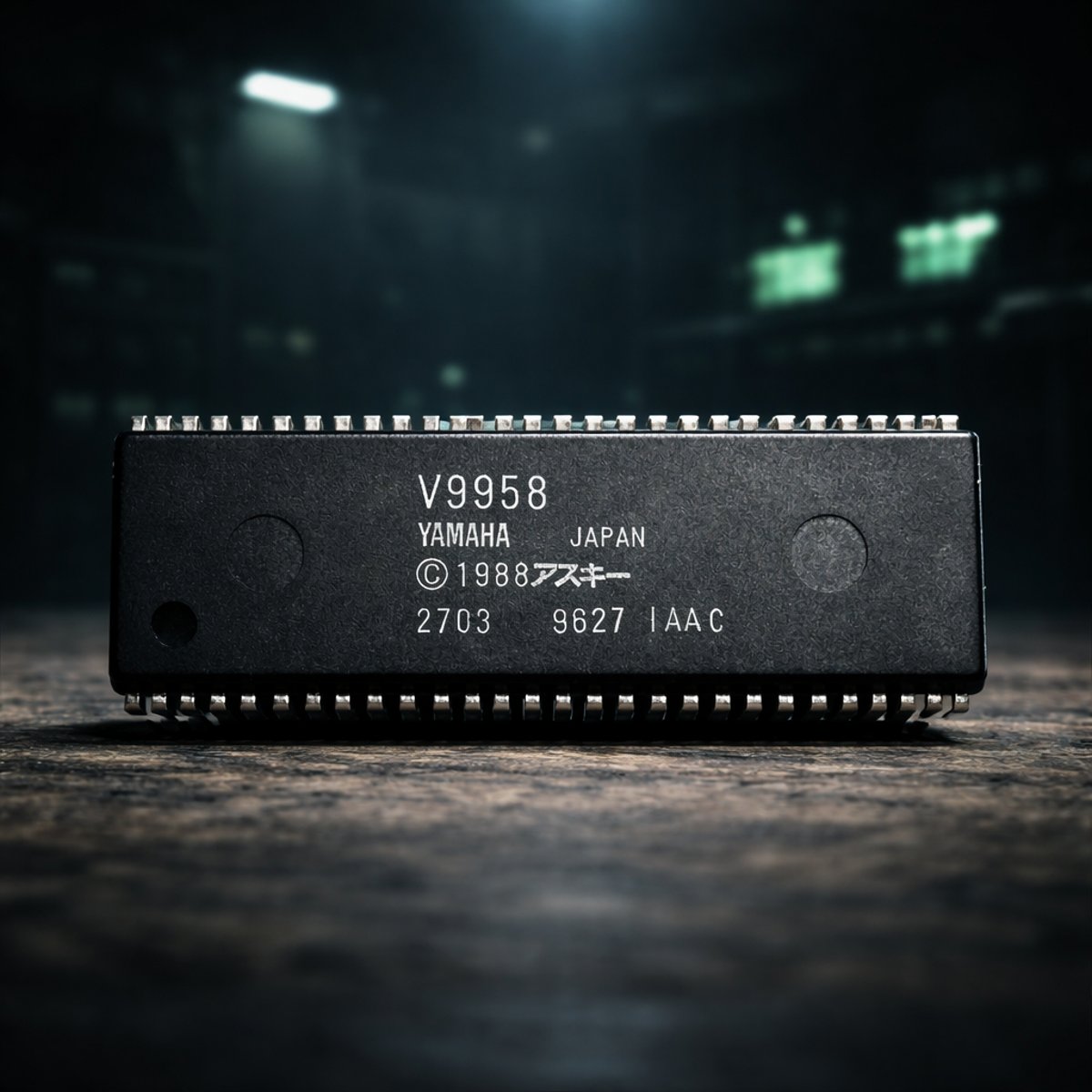 Yamaha V9958 MSX2+ Video Upgrade, tested.