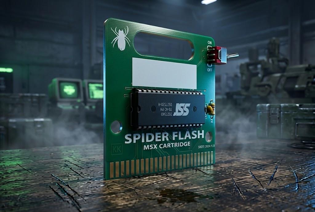 Spider Flash Cartridge